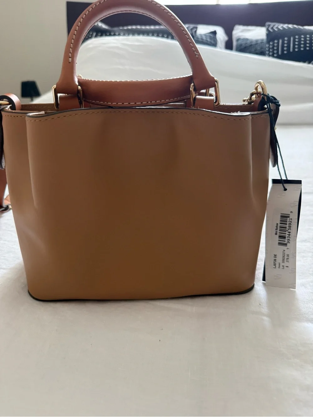 Dooney & Bourke Mini Barlow in Desert Leather, NWT